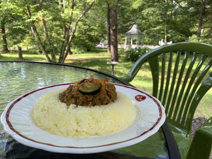 内田康夫が愛したドライカレー